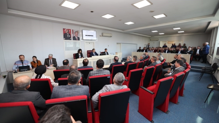 Derince meclisinde tek gündem maddesi görüşüldü