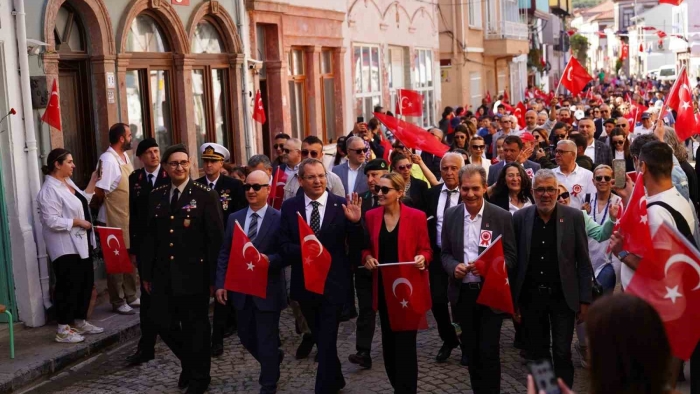 Atatürk’ün Ayvalık’a gelişinin 90’ıncı yıl dönümü kutlandı