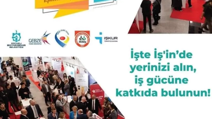 3. Gebze İstihdam Fuarı Kapılarını Açıyor