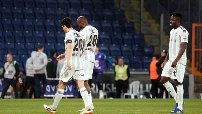 Beşiktaş’ın galibiyet hasreti 4 maça çıktı
