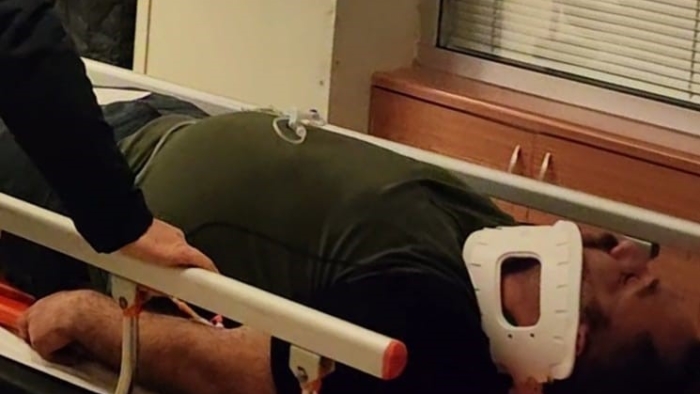 Kontrolden çıkan kamyonet şarampole yuvarlandı: 5 kişi yaralandı