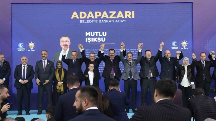 Cumhur İttifakı Sakarya’da adaylarını törenle tanıttı