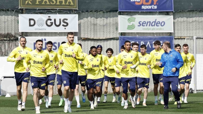 Fenerbahçe’de, Union Saint-Gilloise maçı hazırlıkları devam etti