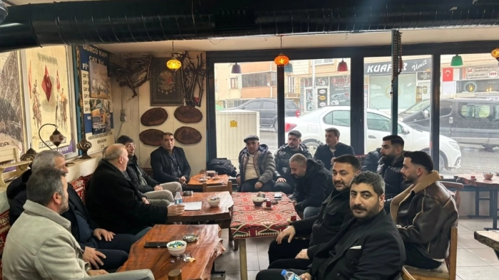 DARICA SERVİSÇİ ESNAFINDAN BAŞKAN ADAYI AHMET TAŞÇI’YA GÜÇLÜ DESTEK