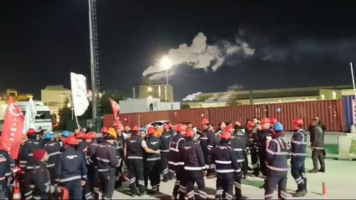 Borusan’da boykot yapan işçilere sahurda yemek verilmediği iddiası
