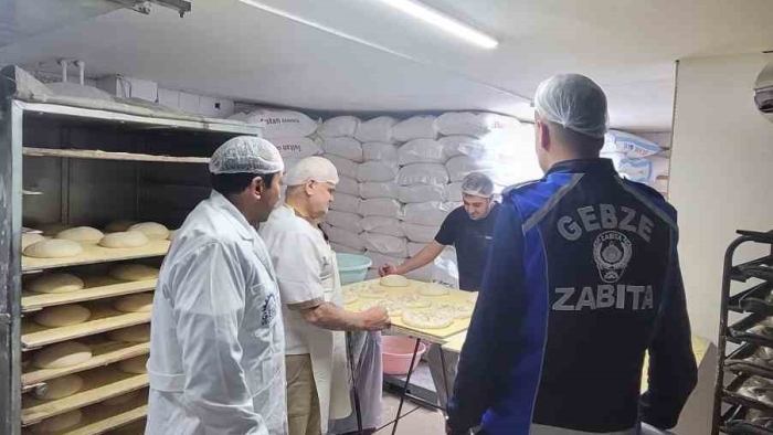 Gebze’de fırınlar denetleniyor