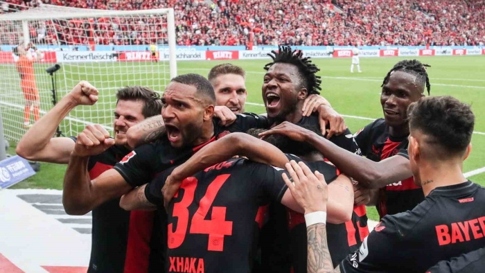 Bundesliga’da Bayer Leverkusen tarihinde ilk kez şampiyon