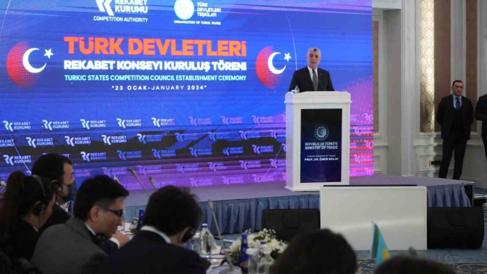 Bakan Bolat: ‘‘TDT üye ülkelerinin 2023 yılındaki ticaret hacmi 42 milyar dolara yükseldi’’