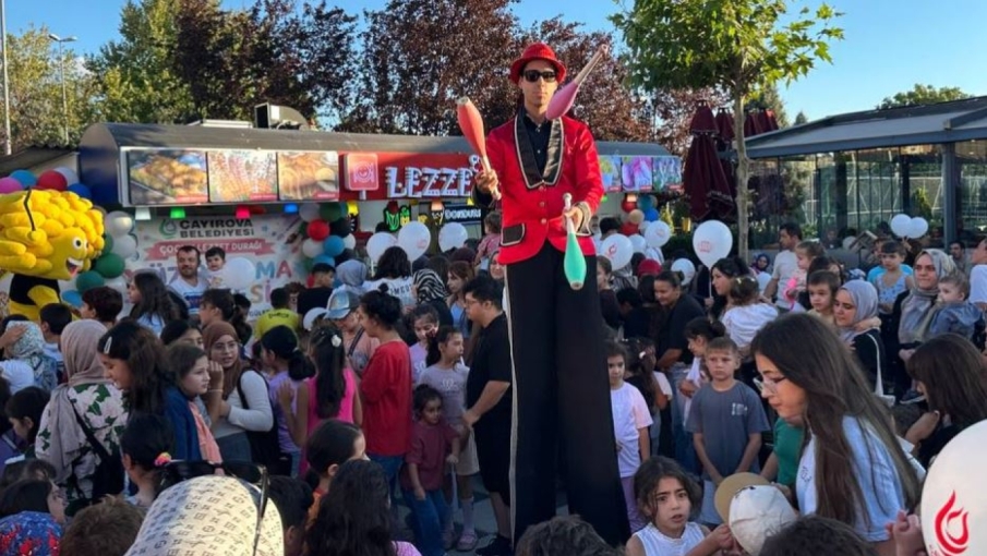Çayırovalı çocuklar, ‘Yaza veda, eğlenceye  merhaba’ etkinliğinde buluştu